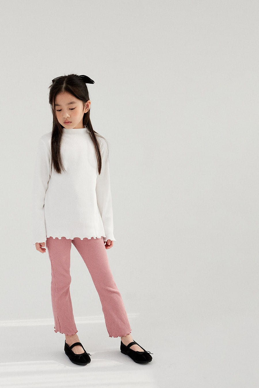 Whitesketchbook - Korean Children Fashion - #kidzfashiontrend - Terry Boots Cut Leggings - 11