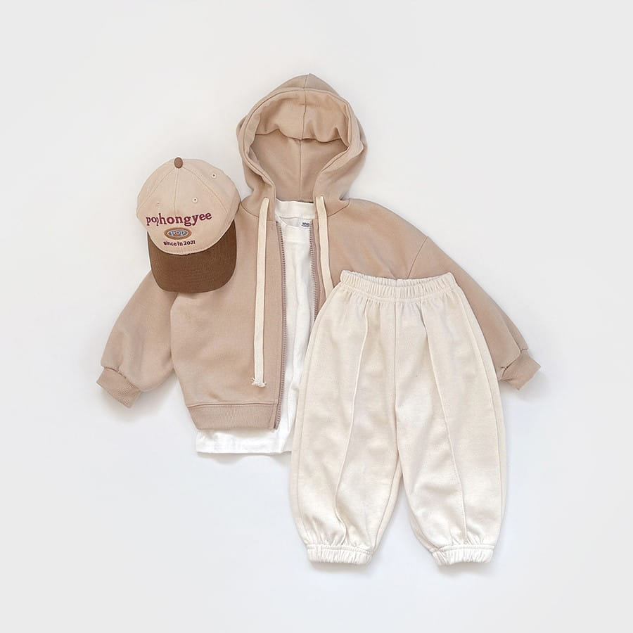 Whitesketchbook - Korean Children Fashion - #magicofchildhood - New Pintuck Jogger Pants - 6