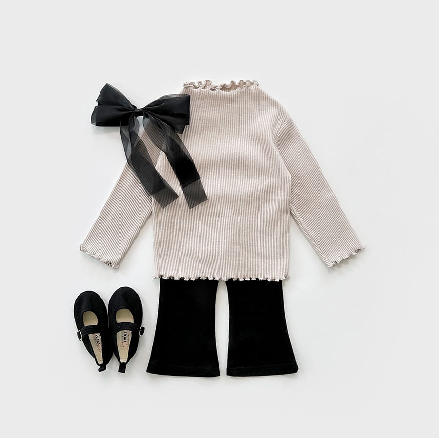 Whitesketchbook - Korean Children Fashion - #magicofchildhood - Lay Rib Terry Tee - 4