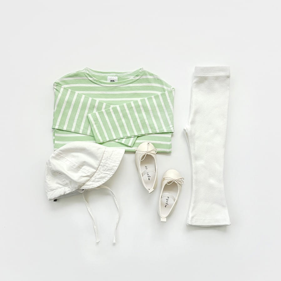 Whitesketchbook - Korean Children Fashion - #minifashionista - Boots Cut Leggings - 3