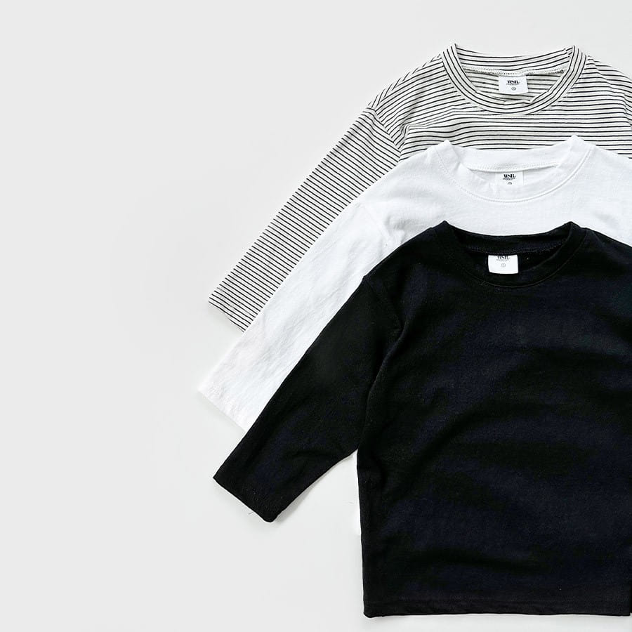 Whitesketchbook - Korean Children Fashion - #prettylittlegirls - Long Sleeves Layered Tee - 3