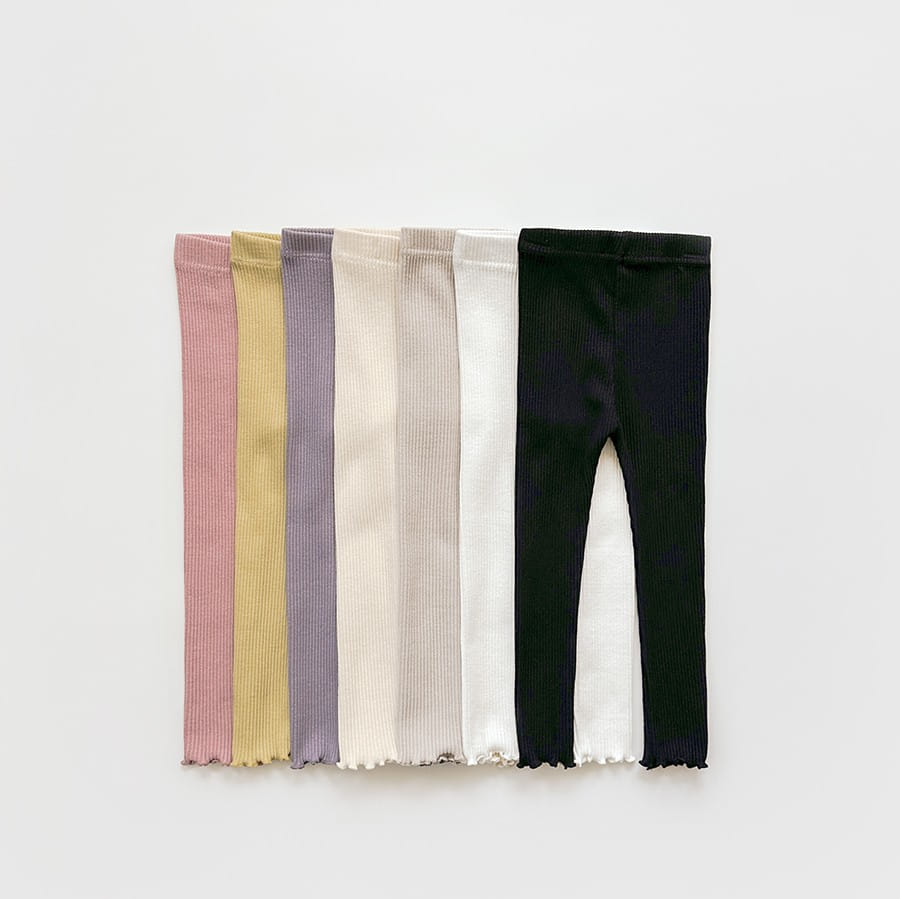 Whitesketchbook - Korean Children Fashion - #prettylittlegirls - New Terry Leggings - 3