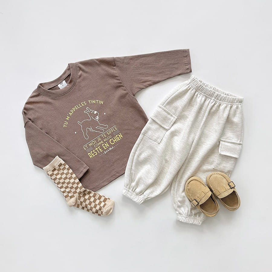 Whitesketchbook - Korean Children Fashion - #prettylittlegirls - Bowwow Tee - 5