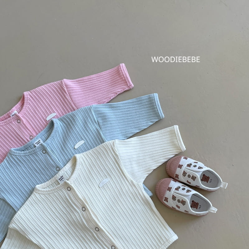 Woodie - Korean Children Fashion - #discoveringself - Cream Cardigan - 2