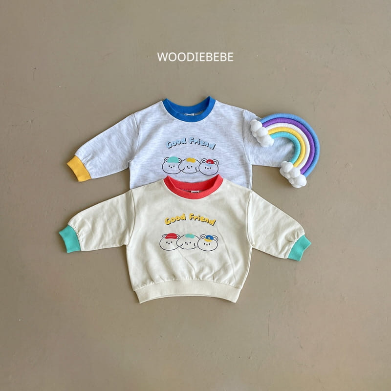 Woodie - Korean Children Fashion - #kidzfashiontrend - Rainbow Tee