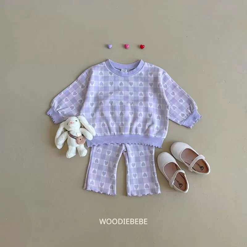 Woodie - Korean Children Fashion - #magicofchildhood - Lemona Top Bottom Set - 3