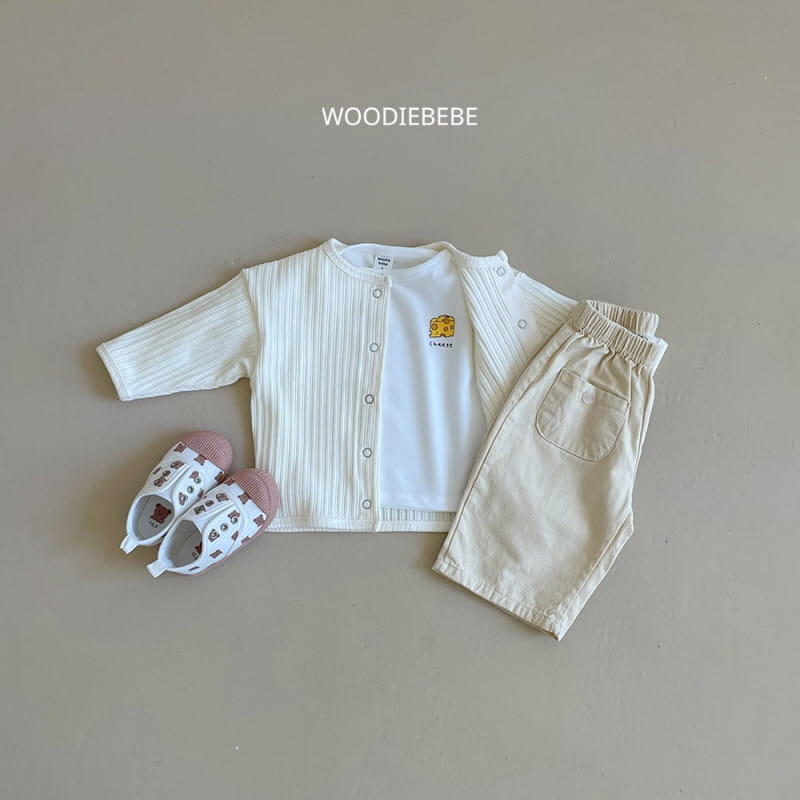 Woodie - Korean Children Fashion - #toddlerclothing - Cheese Tee - 2