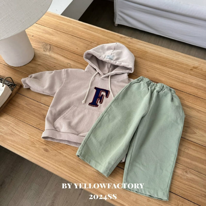 Yellow Factory - Korean Children Fashion - #childofig - F Hoody Sweatshirt - 5