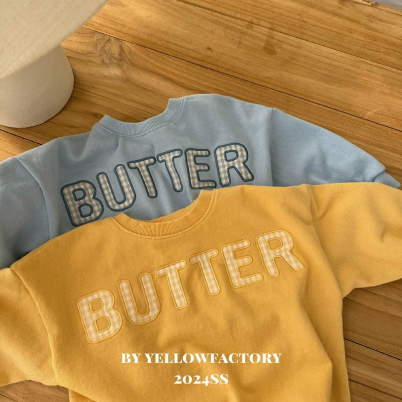 Yellow Factory - Korean Children Fashion - #childofig - Butter Sweatshirt