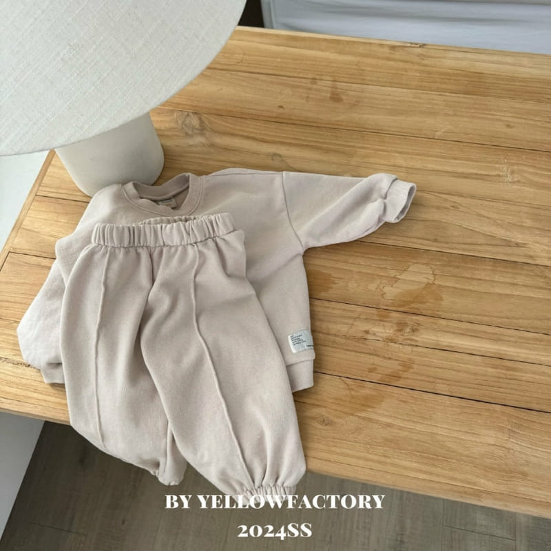 Yellow Factory - Korean Children Fashion - #todddlerfashion - Nomal Top Bottom Set - 10