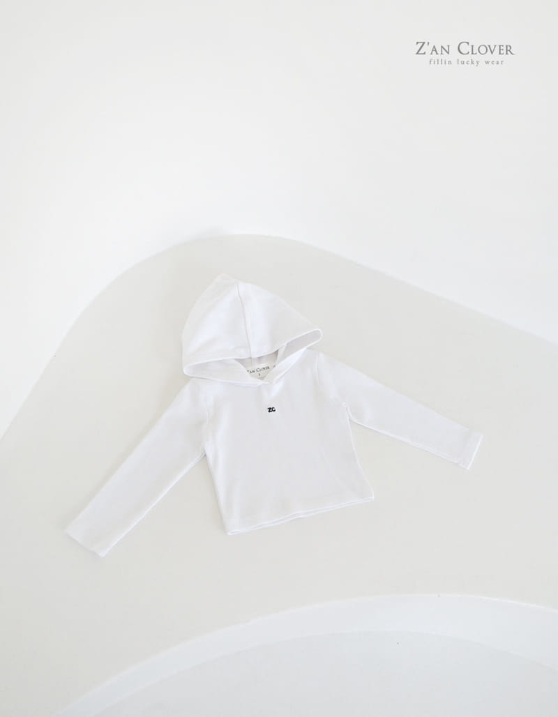 Zan Clover - Korean Children Fashion - #childofig - Rib Hoody Tee - 3