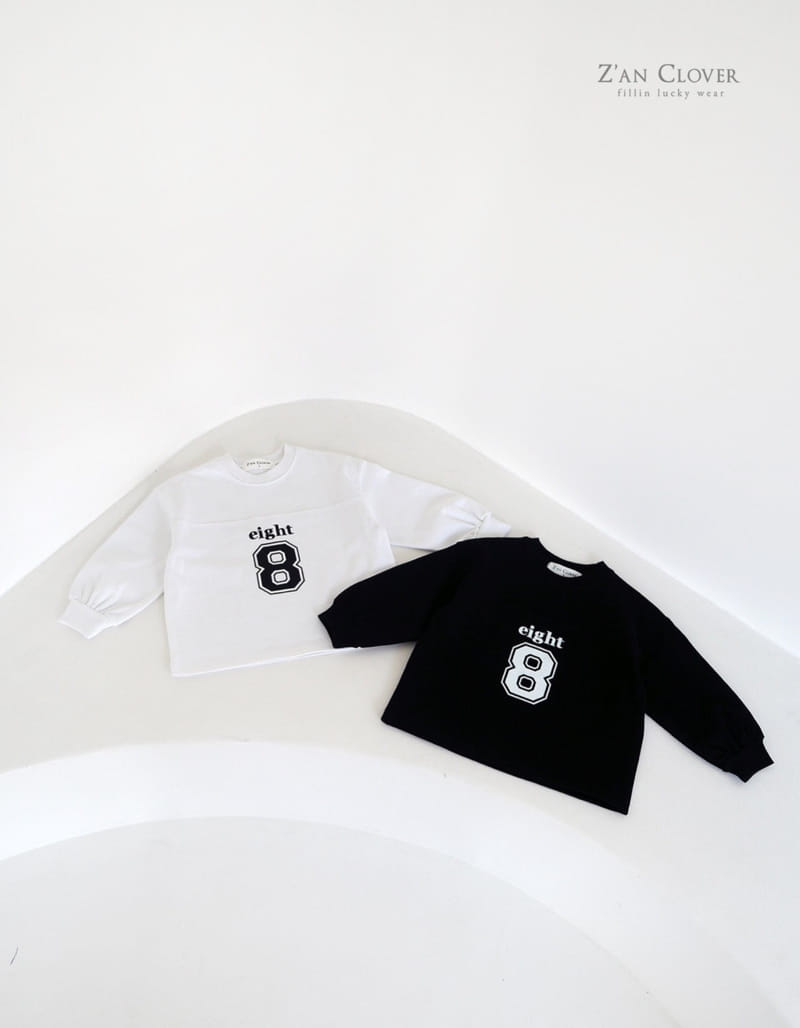 Zan Clover - Korean Children Fashion - #childofig - Eight Tee - 2