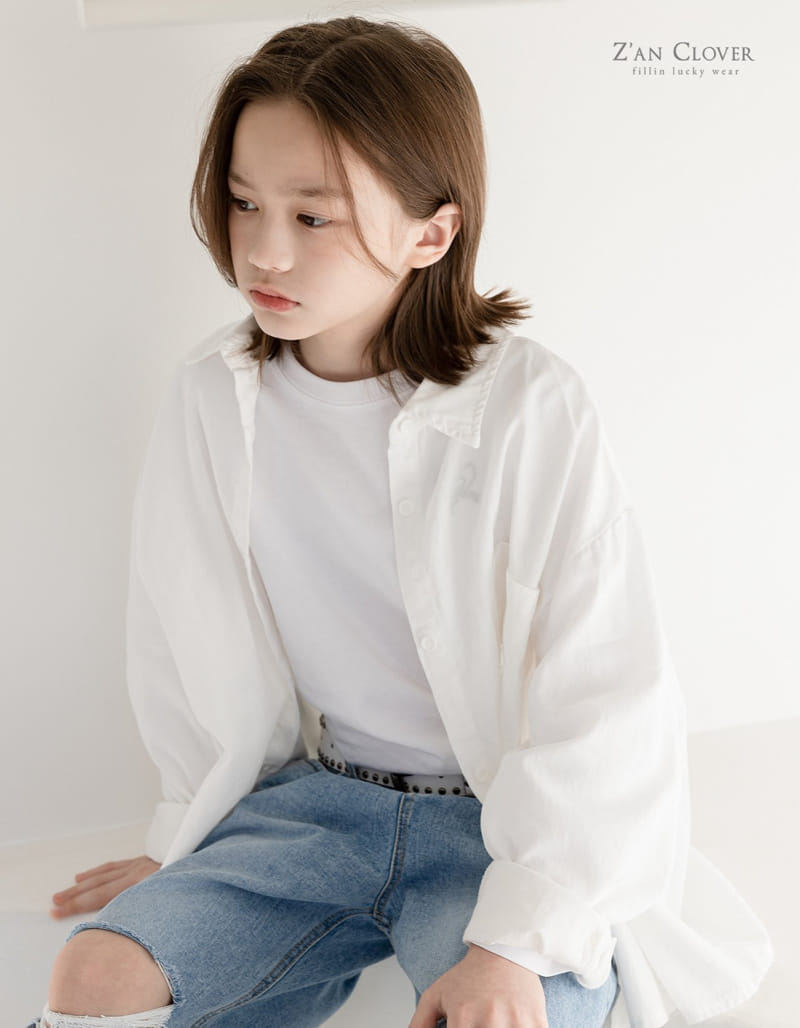 Zan Clover - Korean Children Fashion - #childofig - Vintage Denim Pants - 11