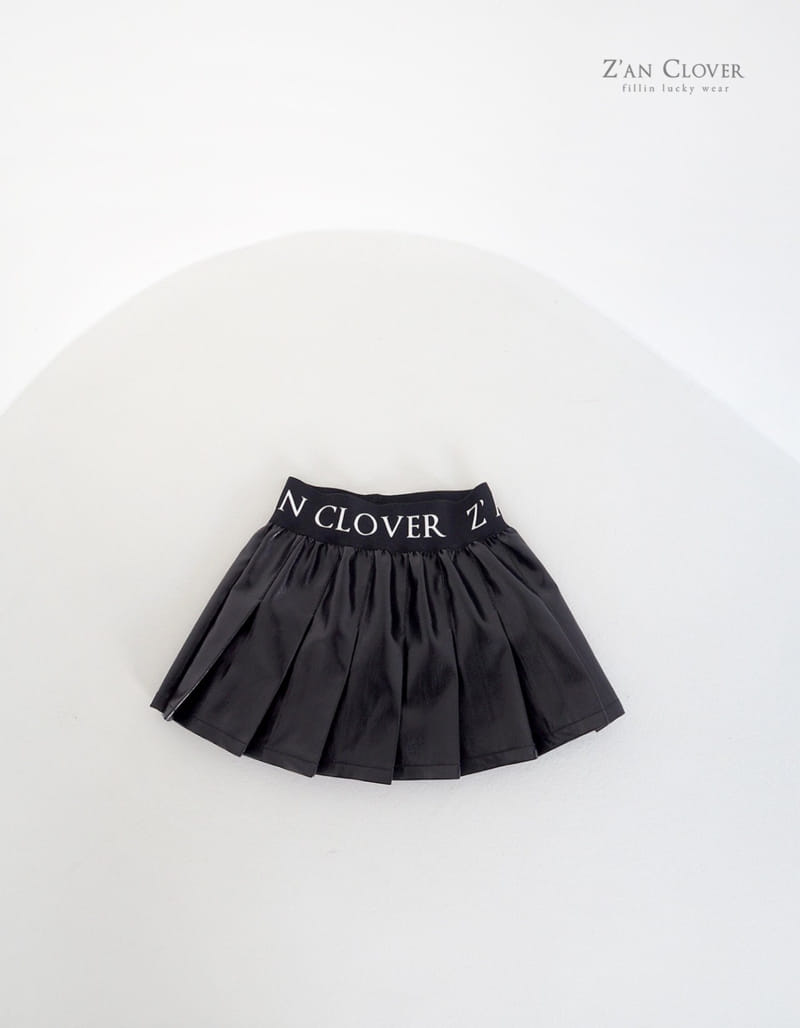 Zan Clover - Korean Children Fashion - #childrensboutique - Glossy Pleats Skirt - 6