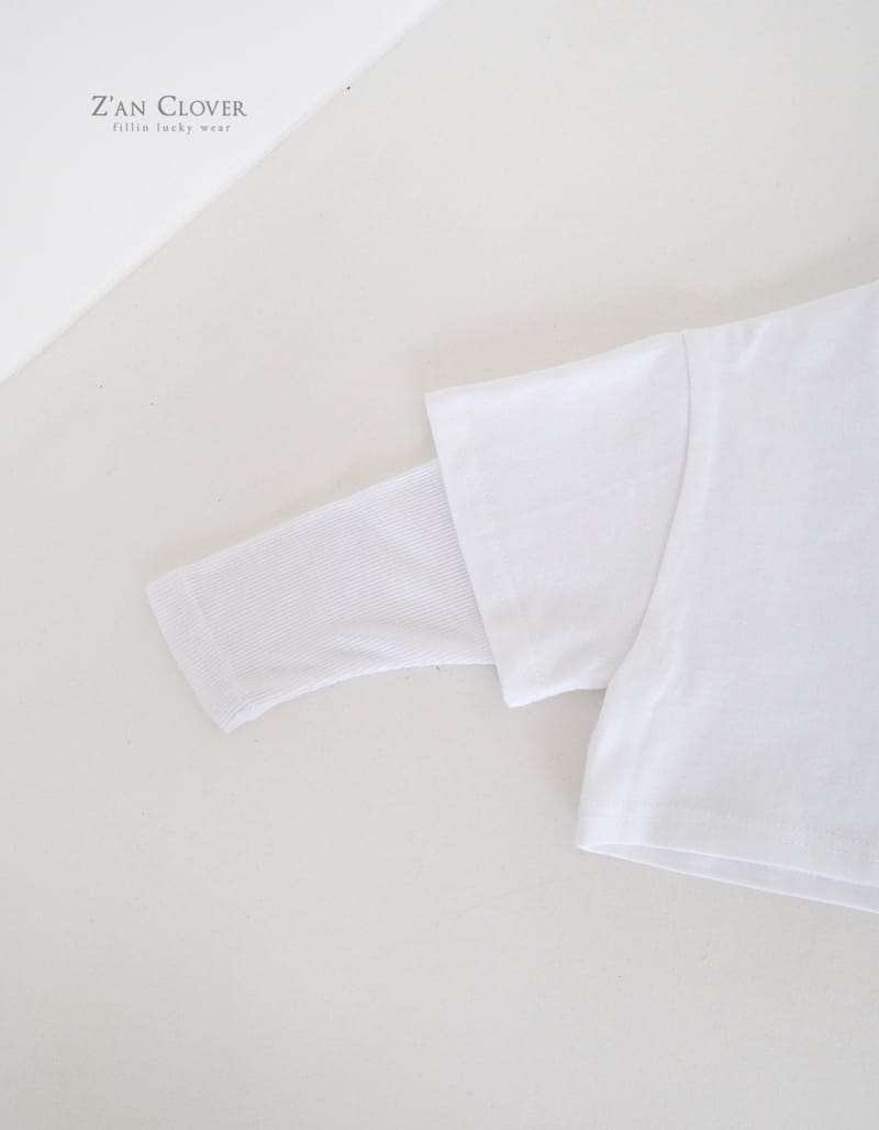 Zan Clover - Korean Children Fashion - #designkidswear - Riboon Layered Tee - 5