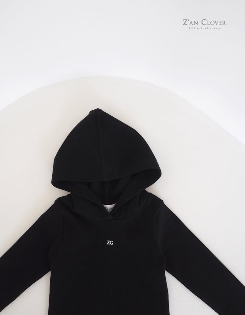 Zan Clover - Korean Children Fashion - #discoveringself - Rib Hoody Tee - 7