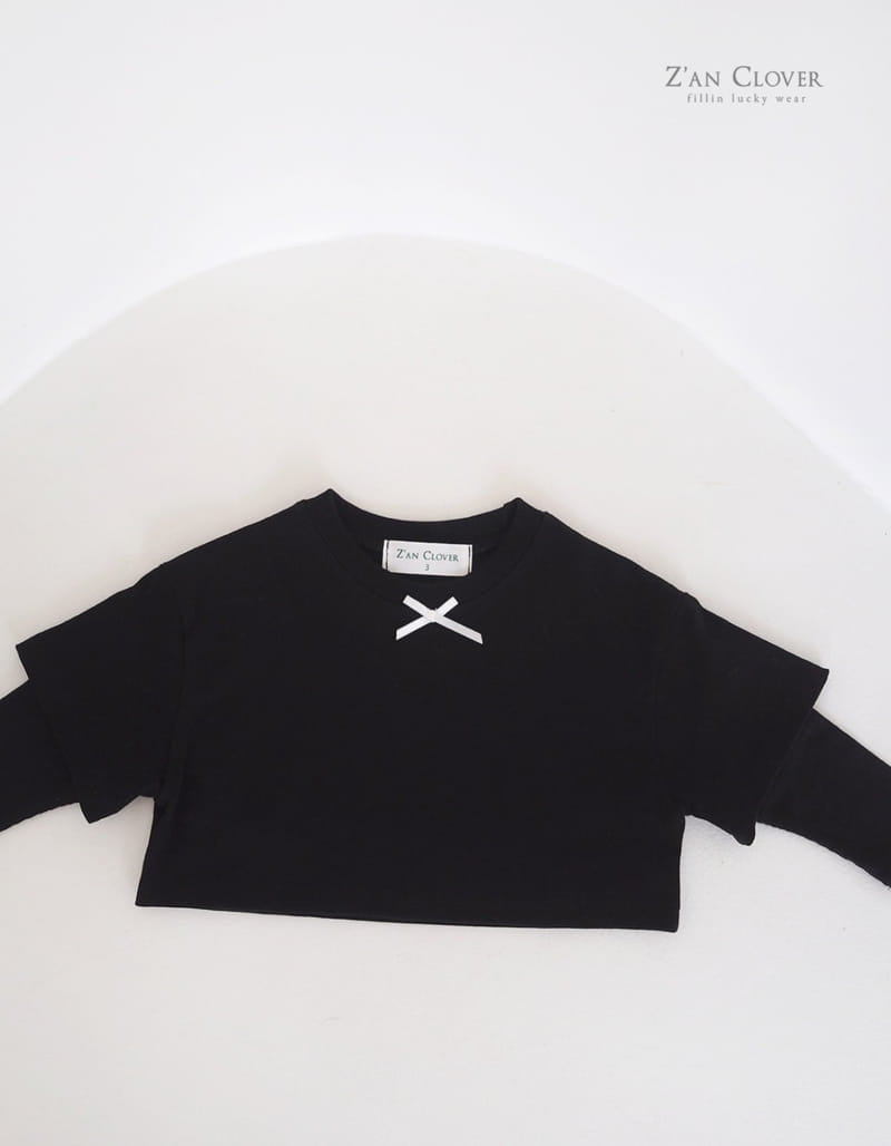 Zan Clover - Korean Children Fashion - #fashionkids - Riboon Layered Tee - 7