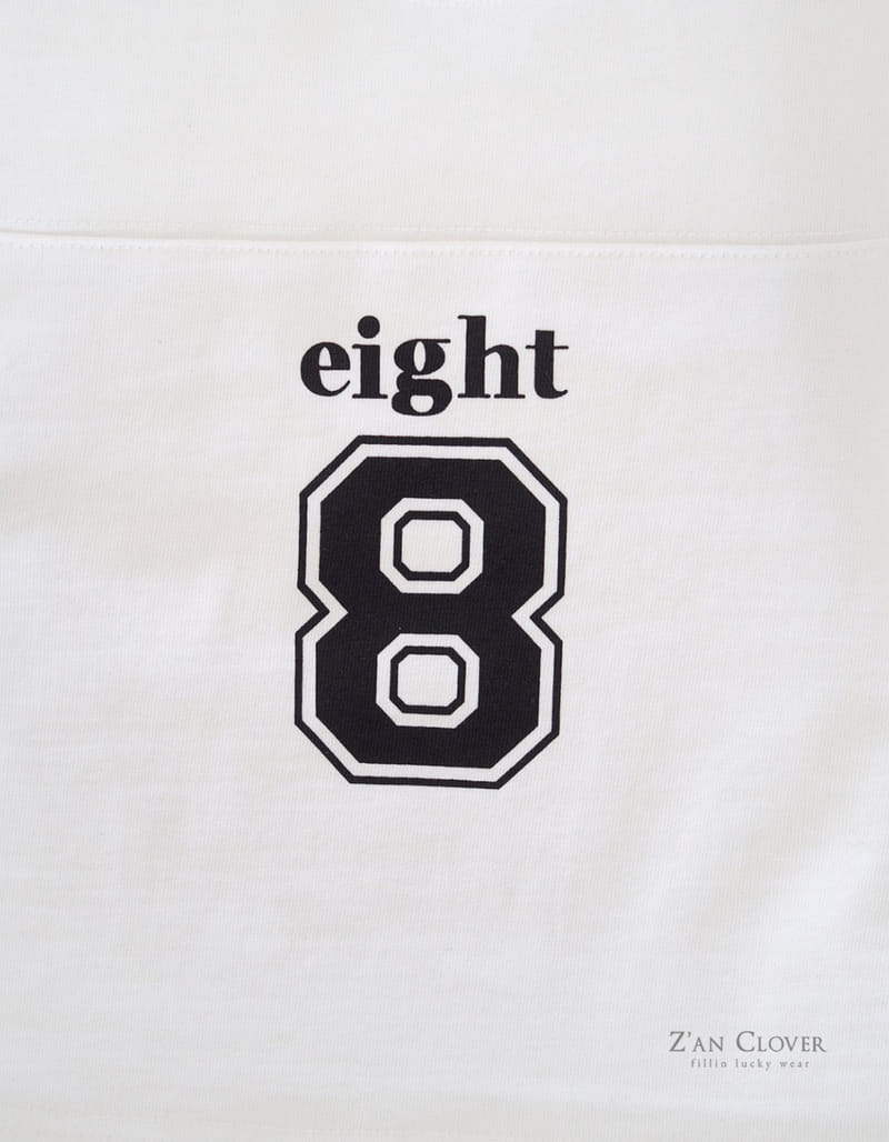 Zan Clover - Korean Children Fashion - #fashionkids - Eight Tee - 6