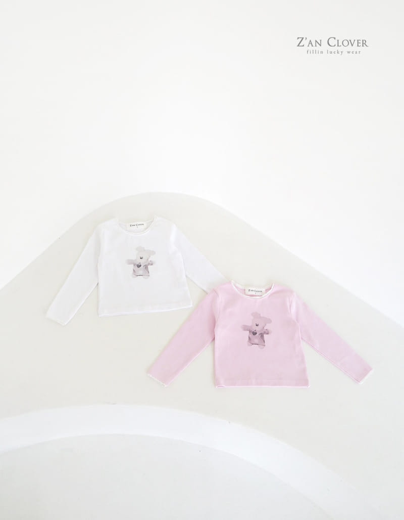Zan Clover - Korean Children Fashion - #littlefashionista - Rabbit Tee - 2