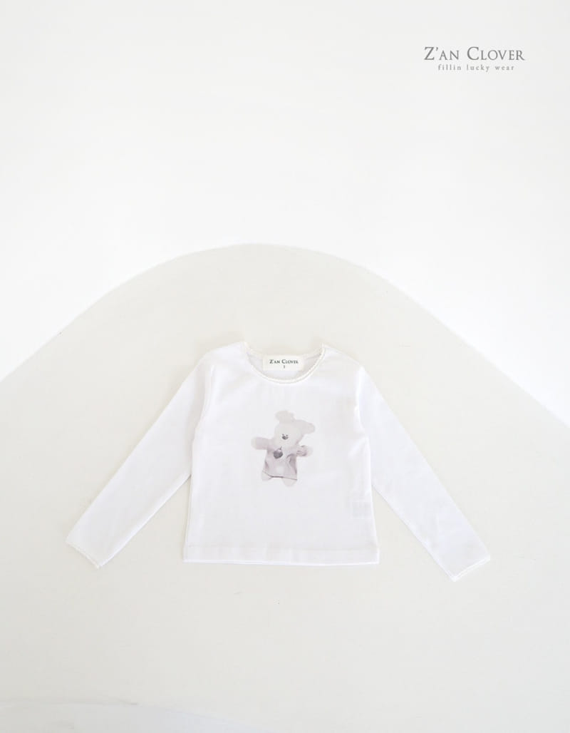 Zan Clover - Korean Children Fashion - #magicofchildhood - Rabbit Tee - 3
