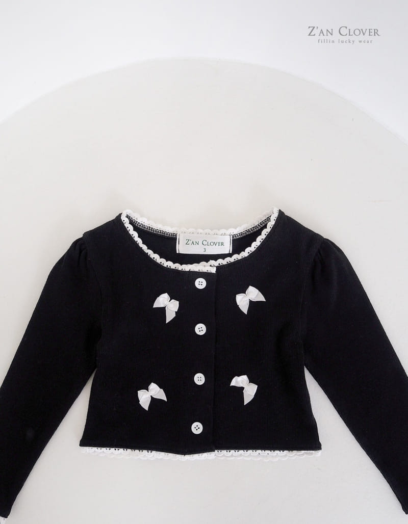 Zan Clover - Korean Children Fashion - #magicofchildhood - Ribbon Cardigan - 7
