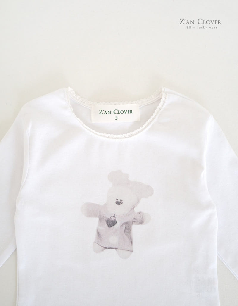 Zan Clover - Korean Children Fashion - #magicofchildhood - Rabbit Tee - 4