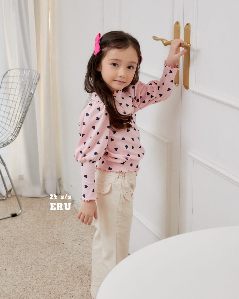 e.ru - Korean Children Fashion - #childofig - Heart Tee - 8