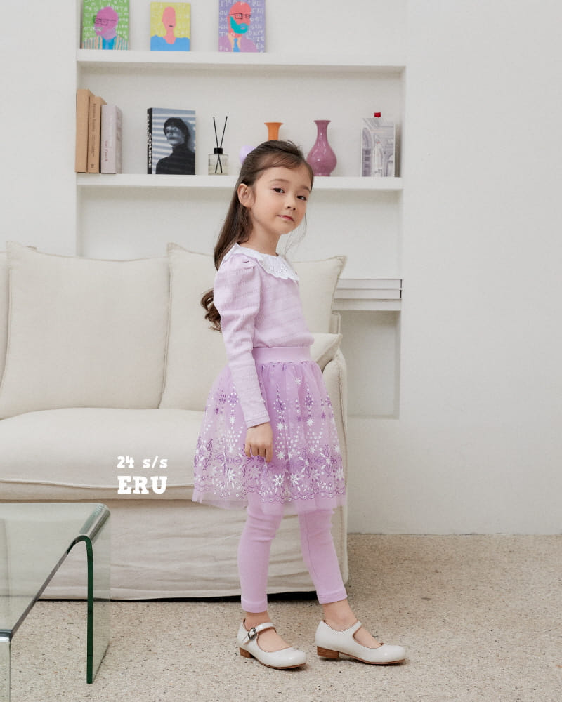 e.ru - Korean Children Fashion - #childrensboutique - Sha Skirt Leggings - 8