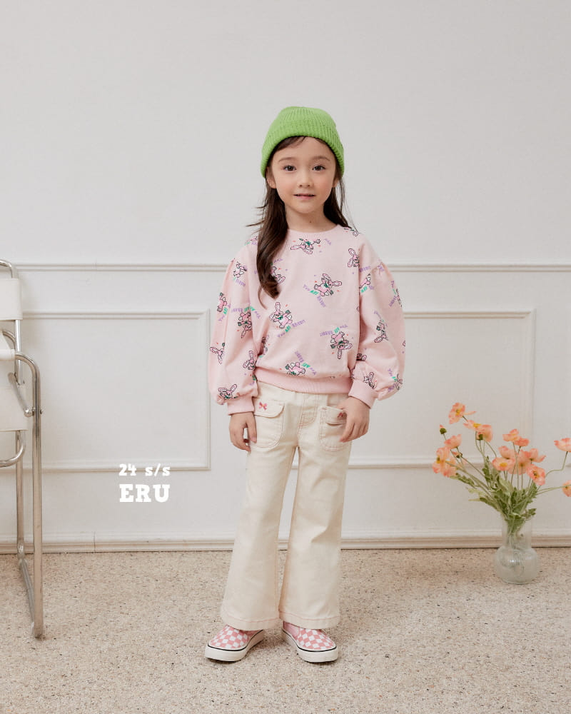 e.ru - Korean Children Fashion - #kidsshorts - Rabbit Tee - 2