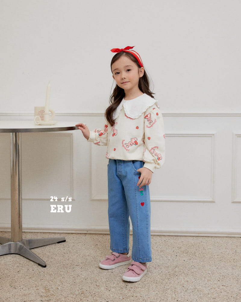 e.ru - Korean Children Fashion - #kidsstore - Strawberry Tee - 2
