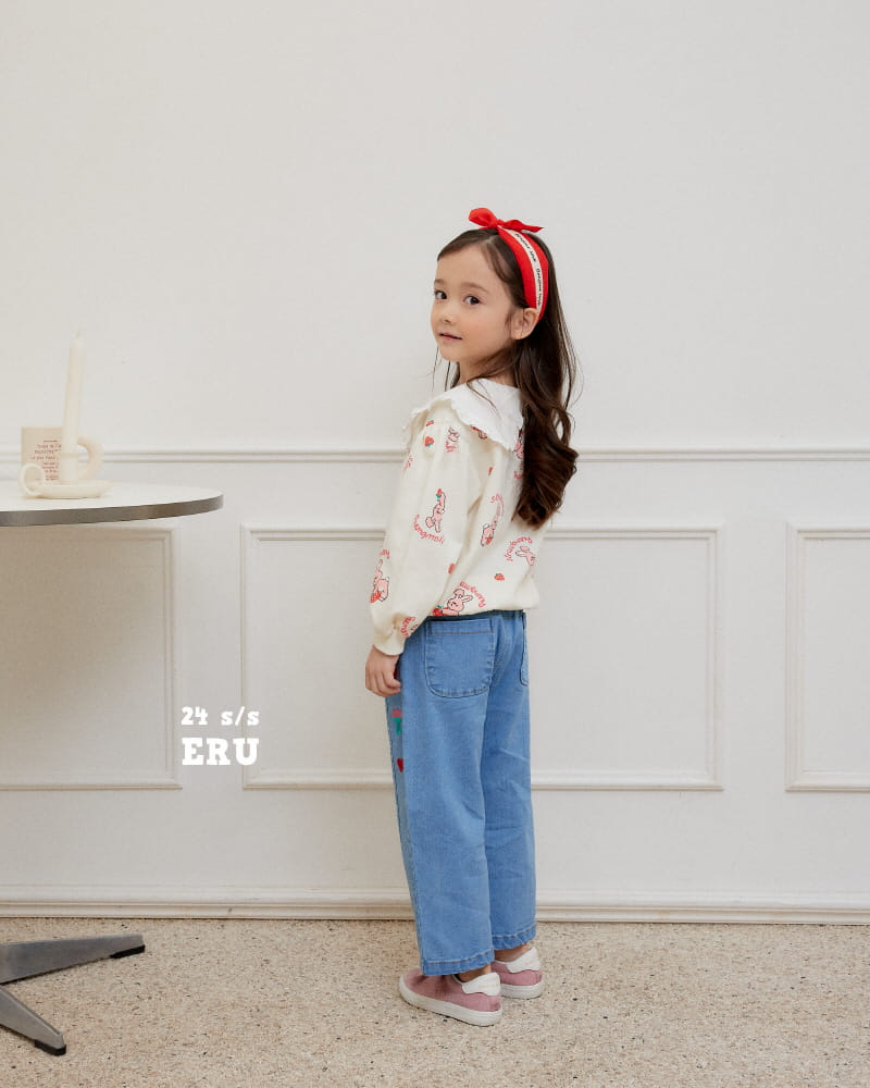 e.ru - Korean Children Fashion - #littlefashionista - Strawberry Tee - 5