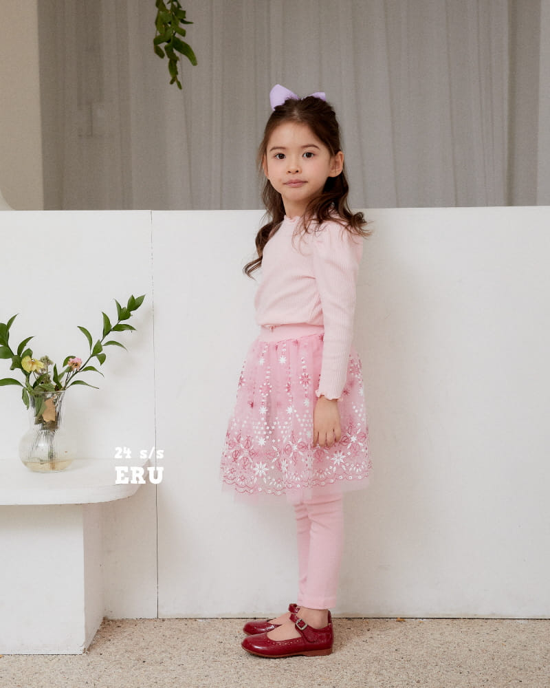 e.ru - Korean Children Fashion - #littlefashionista - Sha Skirt Leggings - 2