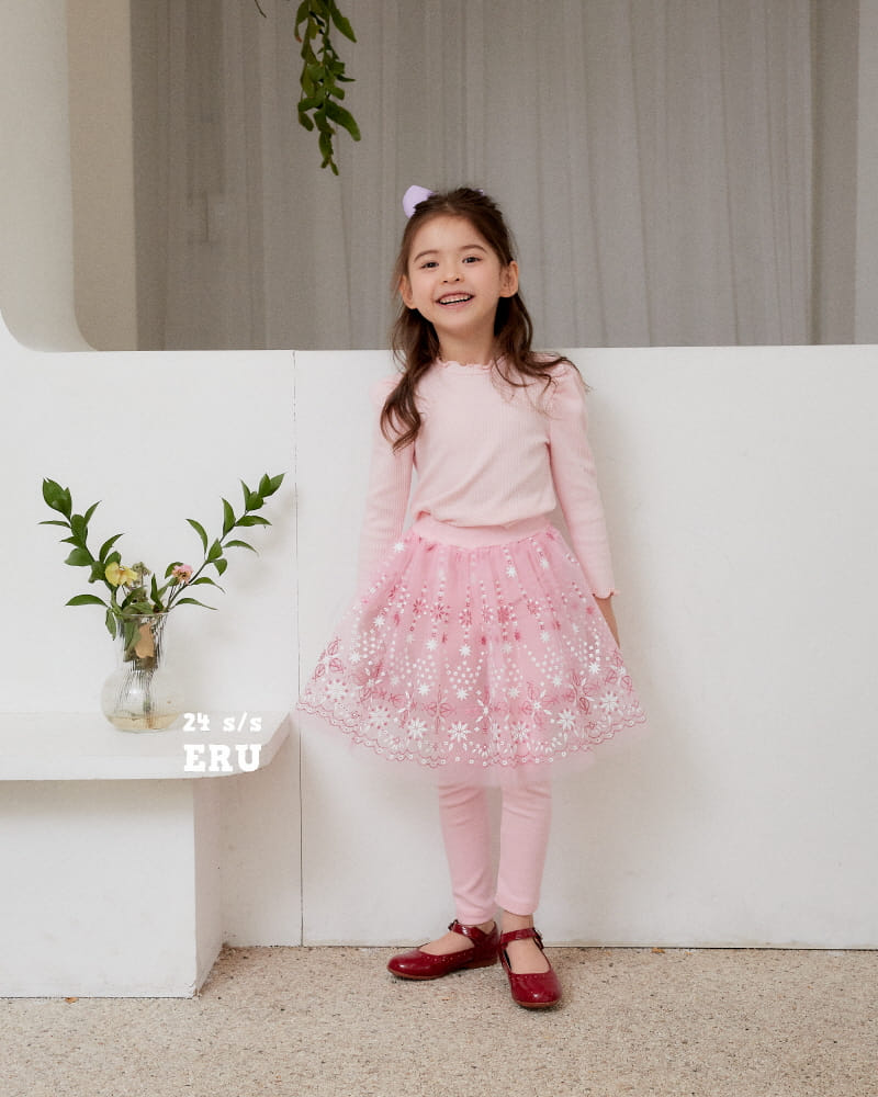 e.ru - Korean Children Fashion - #magicofchildhood - Sha Skirt Leggings - 3
