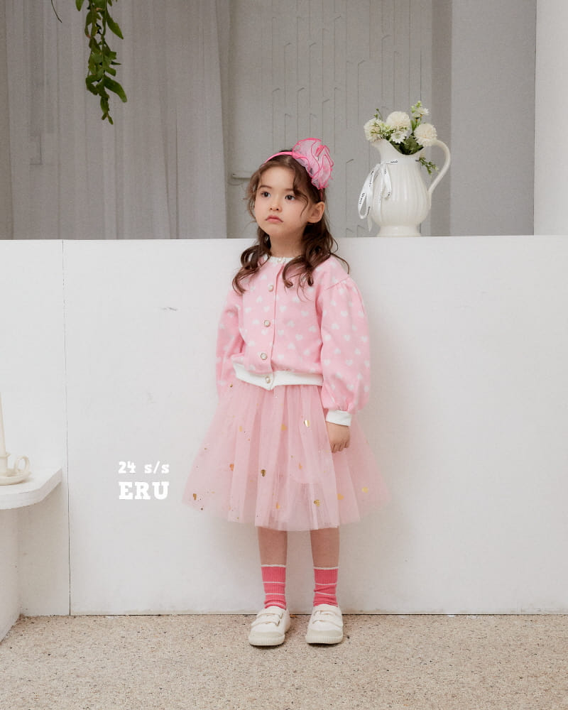 e.ru - Korean Children Fashion - #magicofchildhood - Heart Skirt - 2