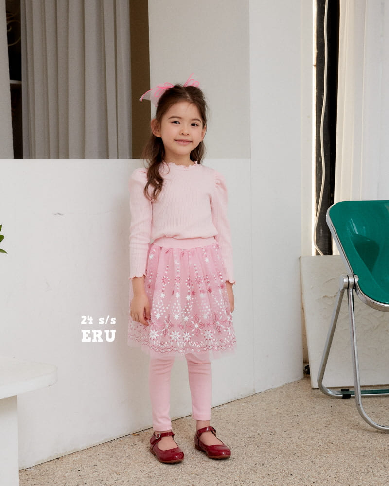 e.ru - Korean Children Fashion - #magicofchildhood - Sha Skirt Leggings - 4