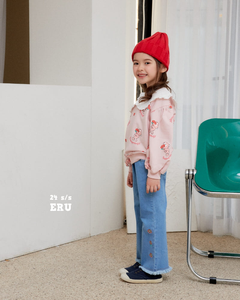e.ru - Korean Children Fashion - #prettylittlegirls - Strawberry Tee - 8