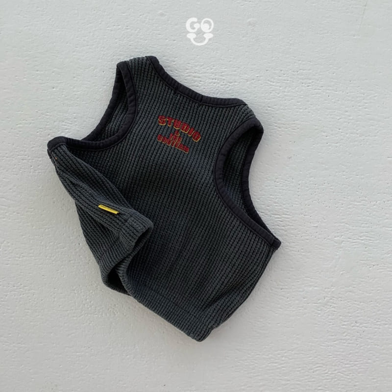 go;u - Korean Baby Fashion - #babyboutiqueclothing - Honeycomb Sleeveless - 3
