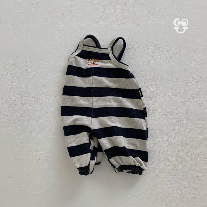 go;u - Korean Baby Fashion - #babyboutiqueclothing - Bba Da Overalls  - 2