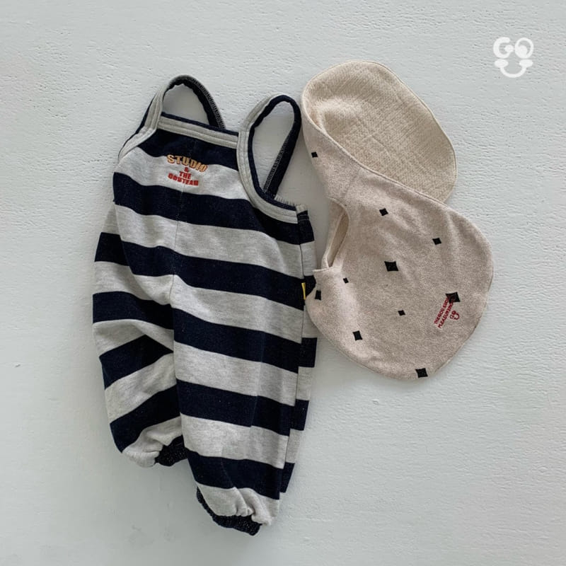 go;u - Korean Baby Fashion - #babyclothing - Bba Da Overalls  - 4