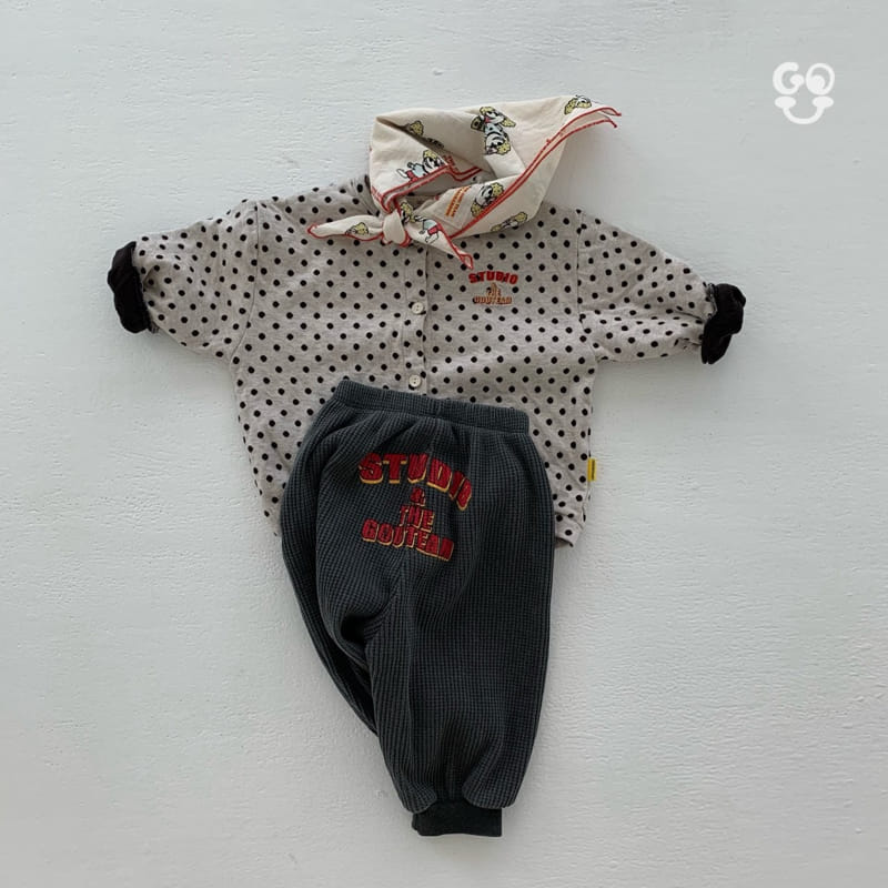 go;u - Korean Baby Fashion - #babygirlfashion - Pizza Pants - 8