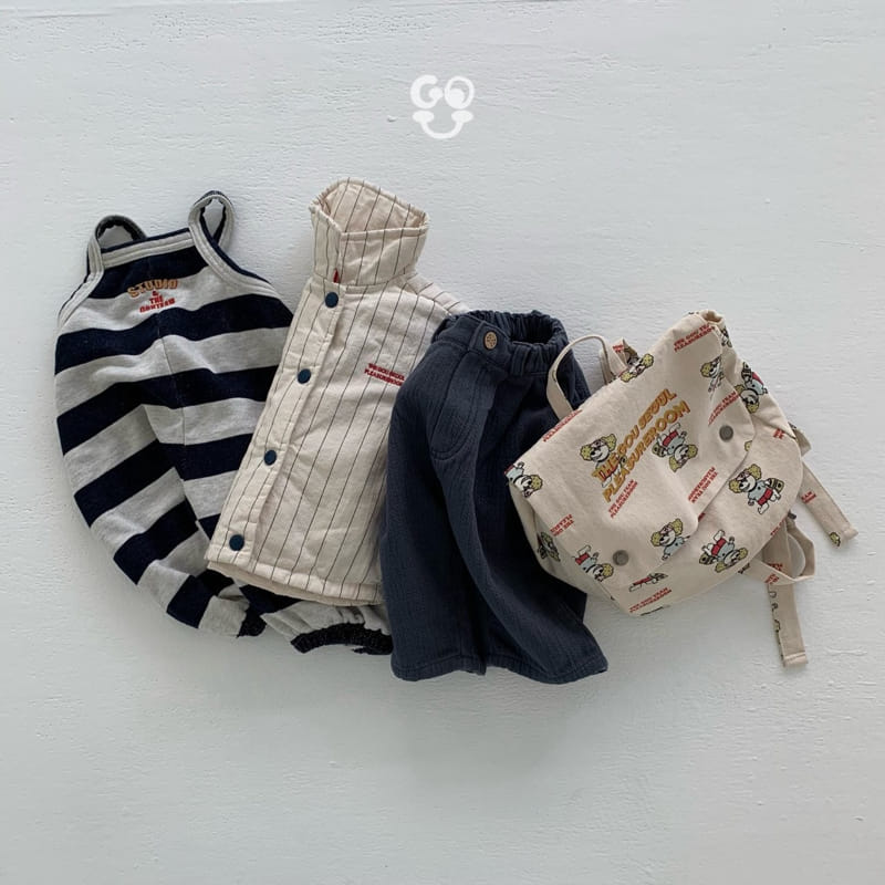 go;u - Korean Baby Fashion - #babylifestyle - Bba Da Overalls  - 7