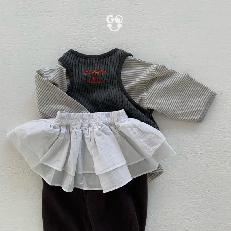 go;u - Korean Baby Fashion - #babyoninstagram - Honeycomb Sleeveless - 9