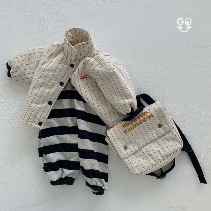 go;u - Korean Baby Fashion - #babyootd - Bba Da Overalls  - 9