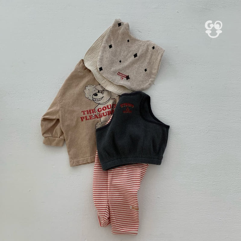 go;u - Korean Baby Fashion - #babyootd - Strertching Pants - 5