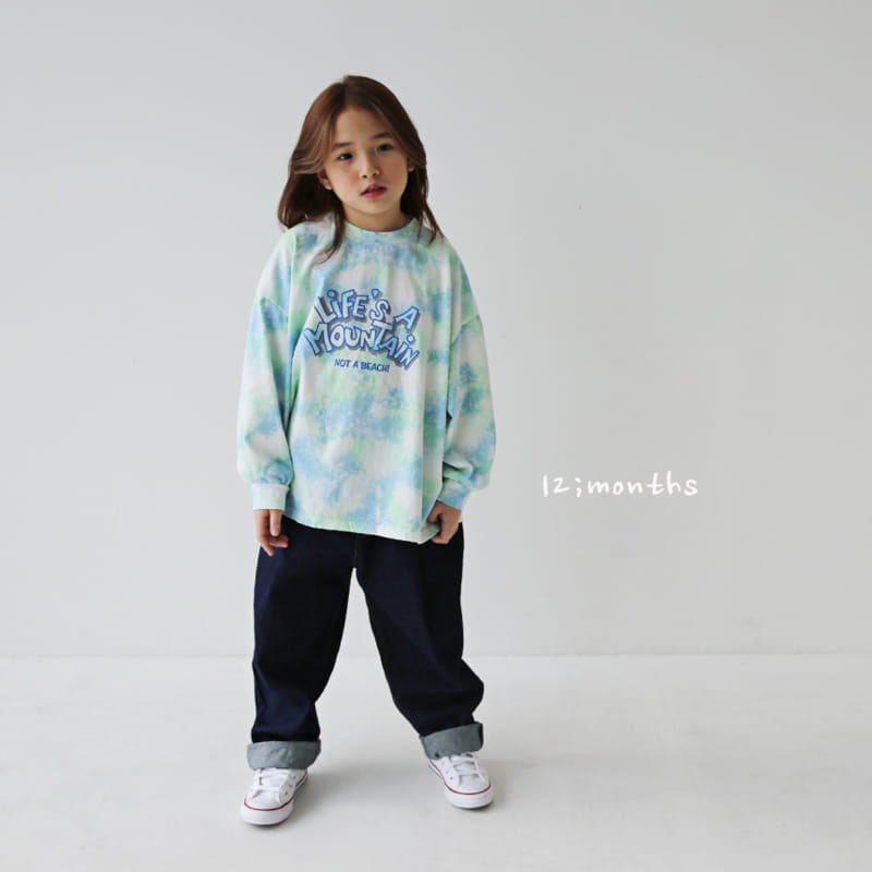 12 Month - Korean Children Fashion - #childofig - Water Mountian Long Sleeve Tee With Mom - 8