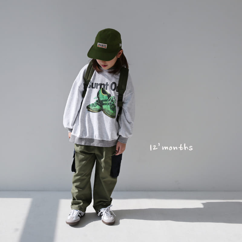 12 Month - Korean Children Fashion - #childofig - Burnt Sweatshirt With Mom - 7