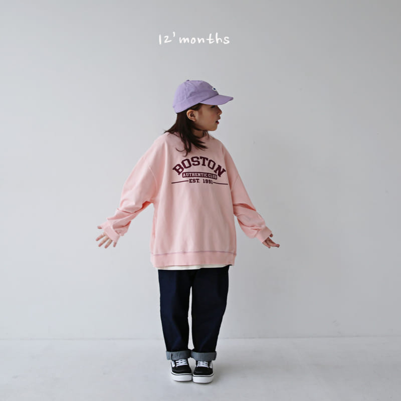12 Month - Korean Children Fashion - #childofig - Boston Sweatshirt With Mom - 6