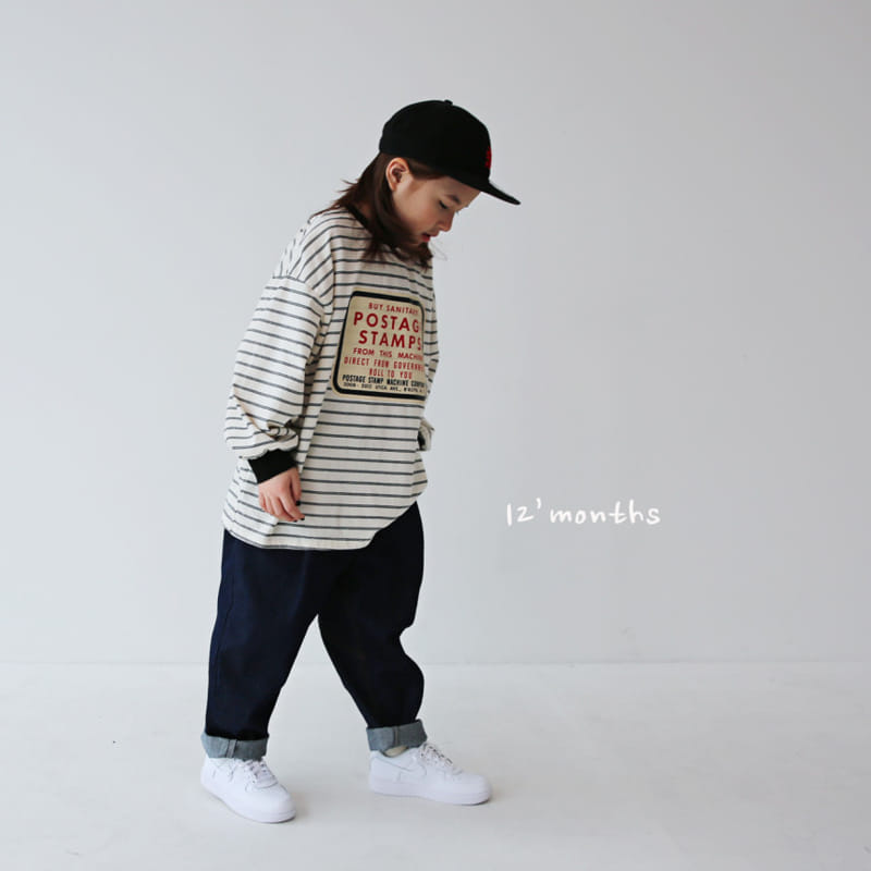 12 Month - Korean Children Fashion - #childrensboutique - Stamp Long Sleeve Tee - 5