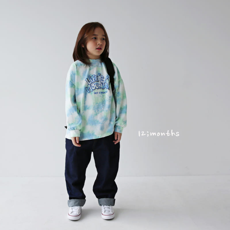 12 Month - Korean Children Fashion - #designkidswear - Water Mountian Long Sleeve Tee With Mom - 10