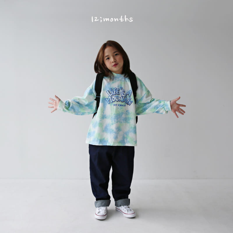 12 Month - Korean Children Fashion - #discoveringself - Water Mountian Long Sleeve Tee With Mom - 11